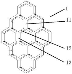 一种多孔蜂窝板及其三维编织工艺与应用